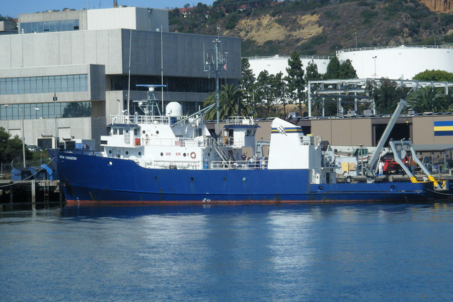 Research Vessel New Horizon sailed with a group of scientists to an oxygen minimum zone off the Pacific coast of Mexico, where a team lead by Georgia Tech collected samples and discovered new strains of SAR11 bacteria. (Photo: Heather Olins)