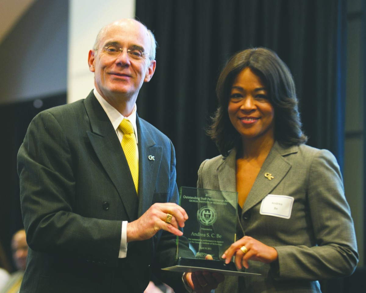 Dr. Rafael Bras and Andrea Be