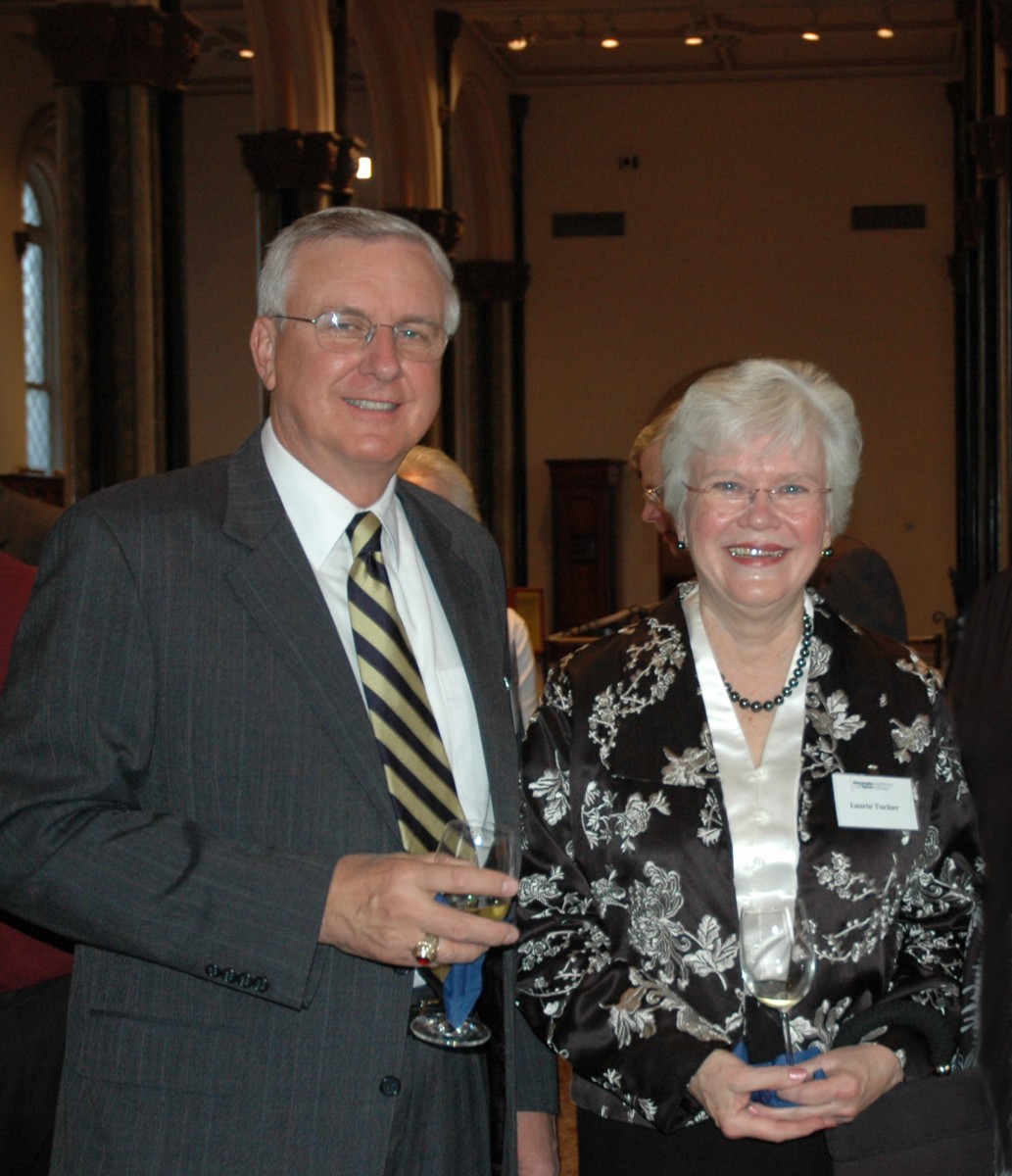 Richard and Laurie Tucker at the annual CEE Alumni Weekend in Washington, DC.
