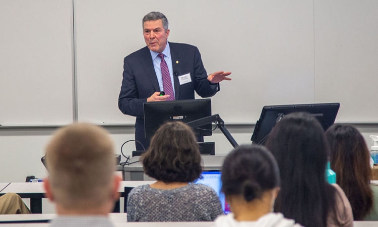 Rudy Bonaparte presents the spring 2022 Hyatt Lecture