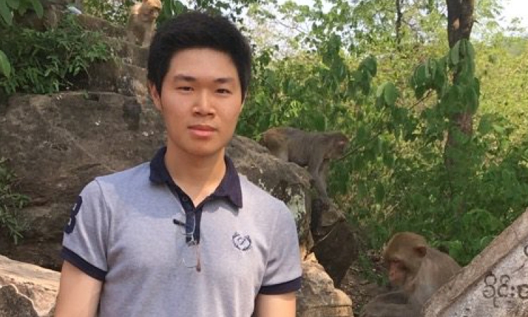 Civil engineering senior Lin Htet Kyaw, who just won a scholarship from the Simpson Strong-Tie Company. (Photo Courtesy: Lin Htet Kyaw)