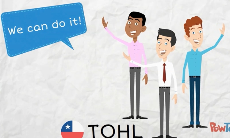 Screenshot of Rebeeca Yoo's first-place ForeCAST Competition video, "TOHL Centers: A Sustainable approach for Rural Water Supply."